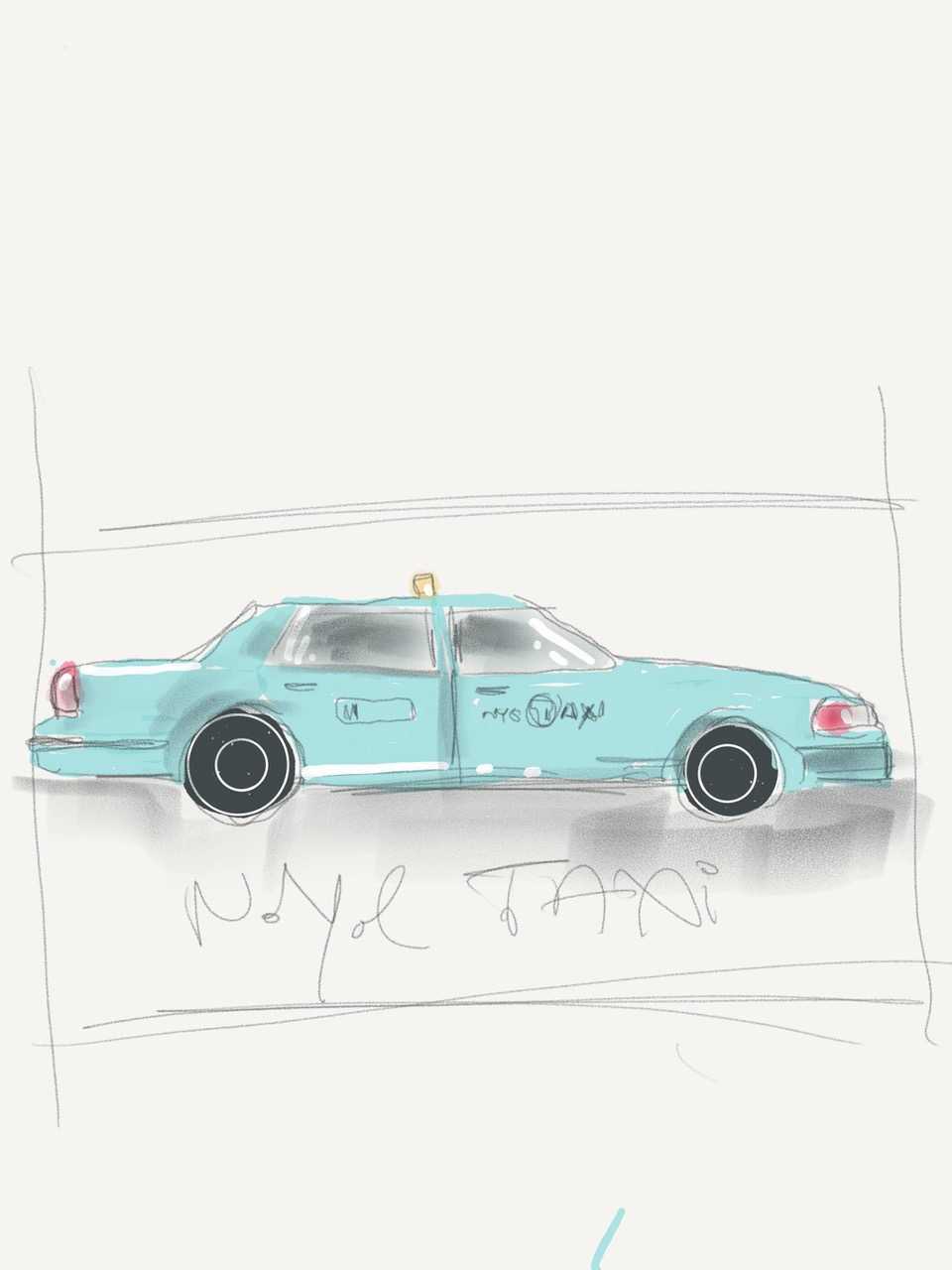 Tiffany Blue Taxi Rendering | Pandora představuje kolekci pro čtyřnohé miláčky 143