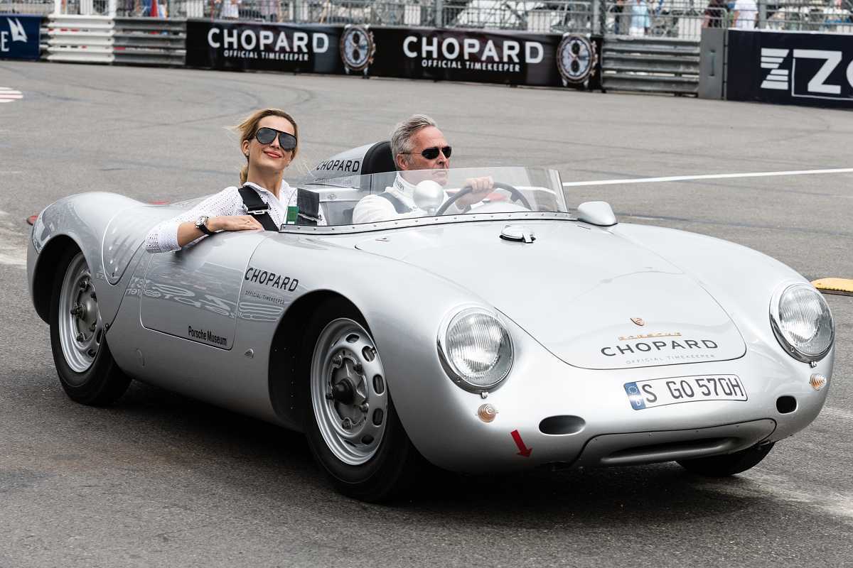 Chopard oficiální časomíra Grand Prix de Monaco Petra Nemcova and Karl Friedrich Scheufele | Hodinky Tissot PR100 Lady Sport Chic 61