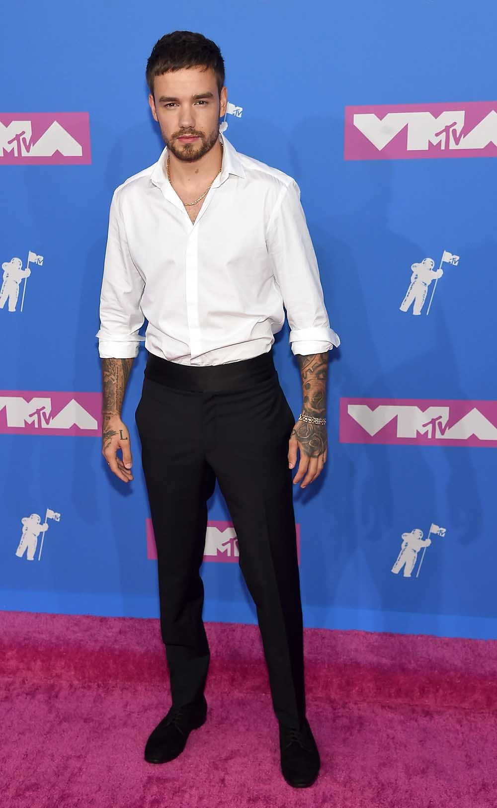 Singer Liam Payne at 5375 | Jennifer Lopez & Tiffany na 2018 MTV Video Music Awards 33
