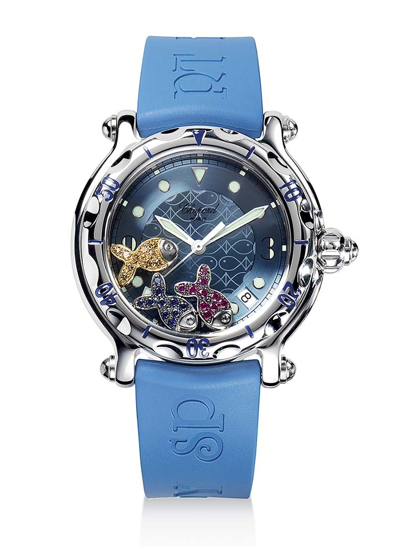 Happy Fish watch | Chopard Happy Diamonds 35