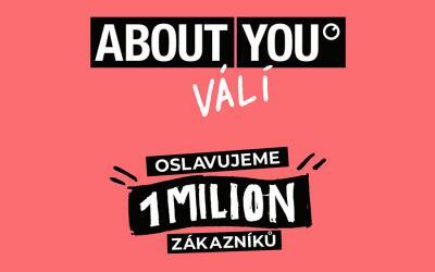 ABOUT YOU slaví 1 milion zákazníků v ČR