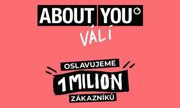 ABOUT YOU slaví 1 milion zákazníků v ČR