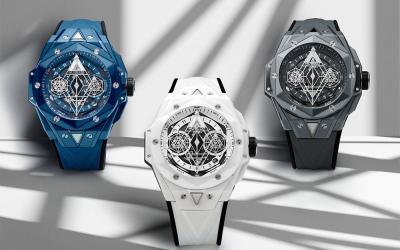 Hodinky Hublot Big Bang Sang Bleu II