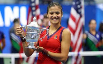 EMMA RADUCANU VYHRÁLA NA US OPEN TROFEJ Z DÍLNY TIFFANY&CO.