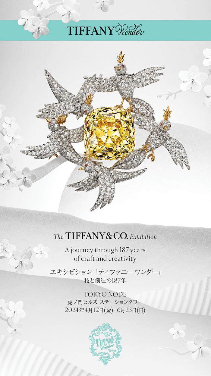 Tiffany & Co. dnes oznamuje výstavu Tiffany Wonder